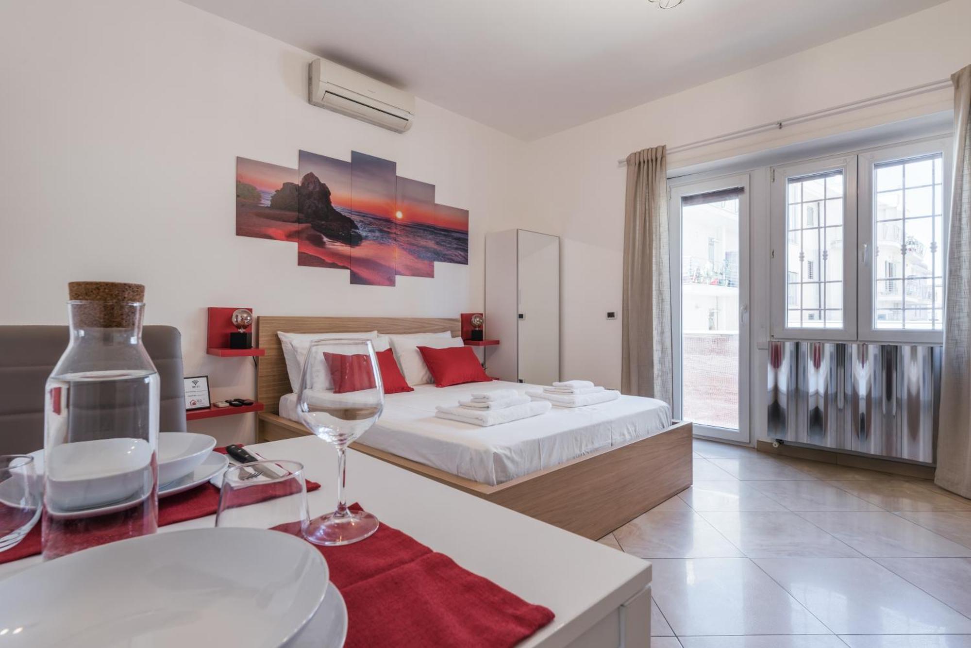 360 Guesthouse - Apartment With Terrace Fiumicino Exterior foto
